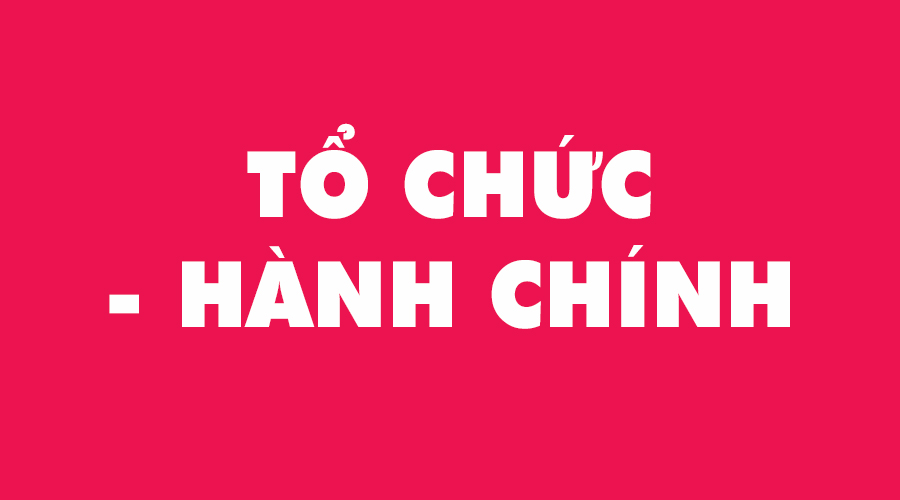 PHÒNG TỔ CHỨC - HÀNH CHÍNH